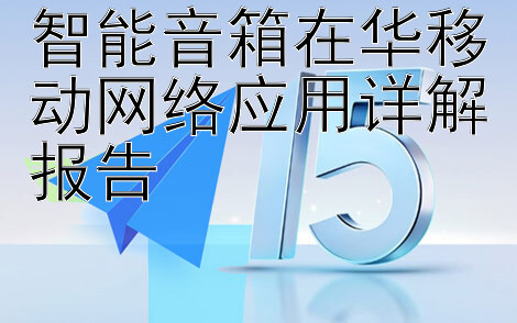 智能音箱在华移动网络应用详解报告